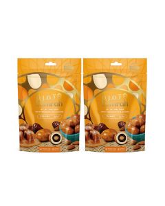 Caramel Chocolate Zipper Bag