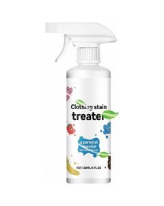 Grease Stain Remover for Clothes, 120ml Portable Fabric Oil Remover, Travel Size Cleaner for Laundry, Ideal for Clothes, Underwear, Carpets, Linens, and Baby Stains
