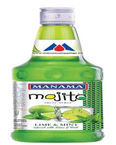 Manama Lime & Mint Mojito Flavoured Syrup for Mocktails & Cocktails (500ml)