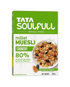 Millet Muesli Crunchy Almonds & Raisins Breakfast Cereal