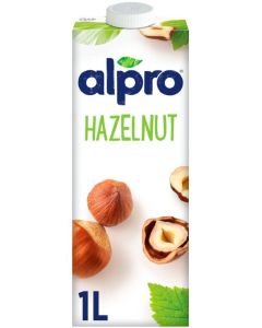Alpro Hazelnut Original Drink, 100% Plant-Based, Lactose & Dairy Free - 1L