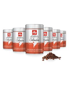 Arabica Selection Colombia Whole Beans 250g (Pack of 6)