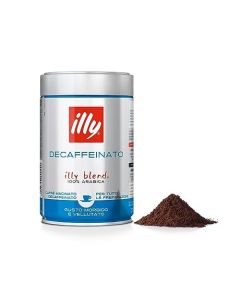 illy Ground Coffee Espresso 100 Arabica Coffee Ground Classico Decaf Roast Notes of Caramel Toasted Bread Chocolate Rich Aromatic Profile Precise Roast No Preservatives 88 Ounce
