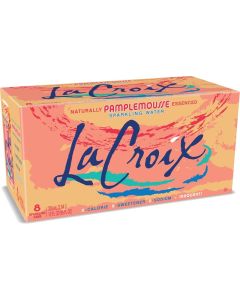 La Croix Sparkling Water Pamplemousse 355ml (8-Pack)