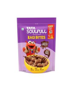 Tata Soulfull Ragi Bites Chocos Fills Breakfast Cereal, No Maida, 250g
