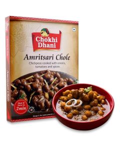 Amritsari Chole 300 gm / Ready to Eat Meals / Just Heat & Eat / Microwave / Stove Top or Hot Water / Ready in 2 Minutes