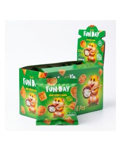 FunDay Mini Crackers Sour Cream & Onion 6 Packs