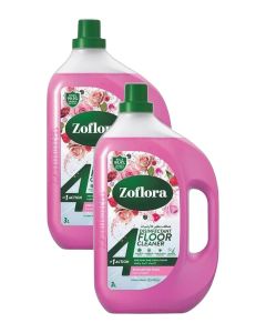 Zoflora Enchanted Rose Diluted Disinfectant Floor Cleaner – 3L Pack of 2