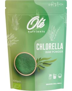 Chlorella Powder (100g) / 100% Pure Superfood Algae / Rich in Chlorophyll, Protein & Antioxidants / Supports Detox, Immunity & Energy / Vegan, Gluten-Free