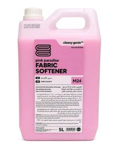 Long Lasting Fabric Softener Concentrate Liquid Pink Paradise Fragrance 5L