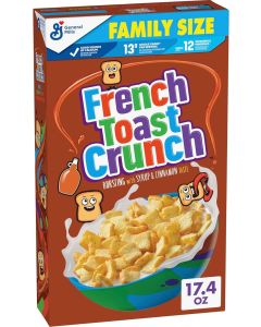 French Toast Crunch Breakfast Cereal, Family Size