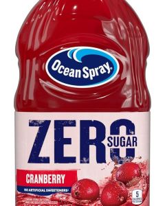 Ocean Spray ZERO Sugar Cranberry Juice Drink, 64 Fl Oz Bottle Sweetened with Stevia