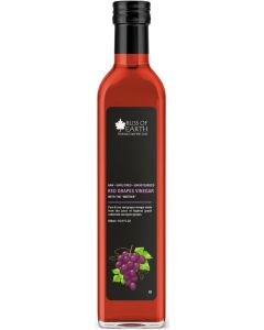 Bliss of Earth Raw Red Grapes Vinegar For Cooking, Salad Dressings and Marinating Fresh or Grilled Vegetables 500ml