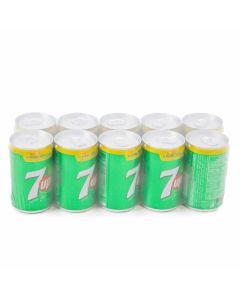 7Up Lemon N Lime Carbonated Soft Drink Can - Pack of 10pcs x 155ml