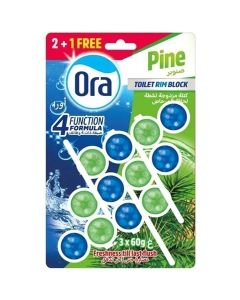 Pine Toilet Rim Block, 3 Pcs, China