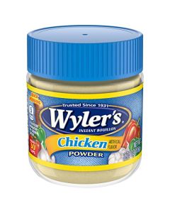 Wylers Chicken Instant Bouillon Powder 375 oz Jar
