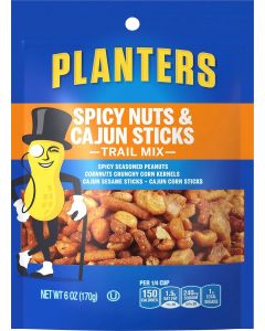 Planters Spicy Nuts & Cajun Sticks Trail Mix 6 Oz