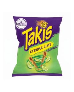 Takis Xtreme Lime Rolled Tortilla Chips- 92.3gms