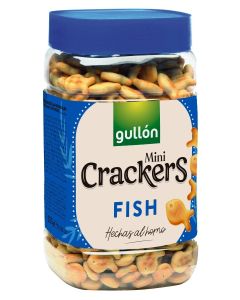 Gullon Baked Mini Crackers Fish Shaped 350g