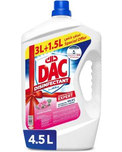 DAC Disinfectant - Rose, 4.5 Liters