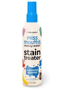 Messy Eater Stain Treater Spray – Powerful 4oz Stain Remover for Clothes, Fabrics & Highchair Messes, Fast-Acting Formula Eliminates Tough Food & Beverage Stains Effortlessly