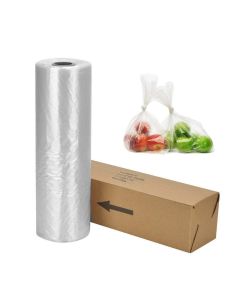 14 X 20 Clear Plastic Produce Bags on a Roll 350 Bags per Roll Ideal for Food Storage Pets Diapers