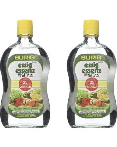 Surig Essig Essence Vinegar - 28% Concentrated Spirit Vinegar, 13 Ounce (Pack of 2)