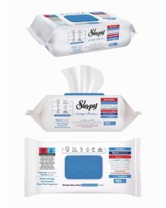 Multi-Purpose Cleaning Wet Wipes, Bleach & Blue Pine Fragrance Additive 100 Wipes (For Cleaning Glass, Tables, WC, Sinks, Carpets, and Electronics)