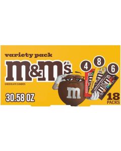 M&M'S Variety Pack Chocolate Candy 30.58-Ounce
