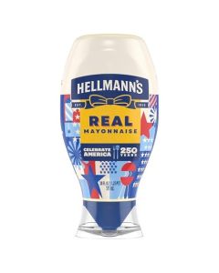 Hellmanns Real Mayonnaise Real Mayo Squeeze Bottle For a Rich Creamy Condiment Gluten Free Made With CageFree Eggs 20 oz