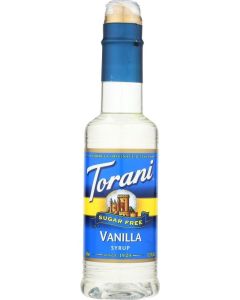 Torani Sugar Free Vanilla Syrup - 12.7 Ounce Bottle (Pack of 4)
