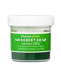 Shepherd Textiles Mulberry Leaf Extract Natural Dye 1 oz