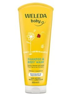 Weleda Baby Shampoo & Body Wash 200ml
