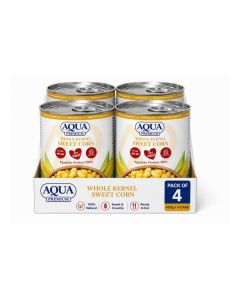 Aqua Premium Whole Kernel Sweet Corn 400g – Pack of 4