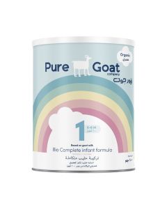 Pure Goat Complete Infant Formula Stage 1 Organic Goat Milk Powder 800g with Full Cream Goat Milk GOS Fibres Baby Nutrition from Birth to 6 Months Essential Daily Feeding Support Care