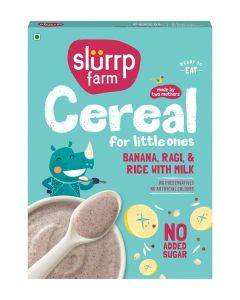 Baby Cereal Ragi Rice And Banana With Milk No Sugar Added 200gm