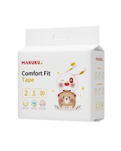 Comfort Fit Tape Size 2 Diapers 4-8kg 2-3 months