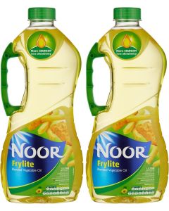 Noor Frylite Blended Vegetable Oil 2 Pack 1.5 Liter