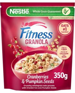 Nestlé Fitness Granola with Cranberries & Pumpkin Seeds, 350g