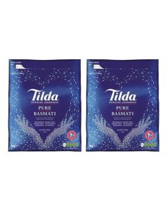 Tilda Pure Basmati Rice, 5 kg, Bundle of 2
