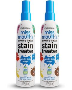 Family Size Twin Pack Stain Removal Spray 2 x 118ml Instant Spot Cleaner For Baby Clothes School Uniforms Upholstery Bedding And Household Fabrics Travel Friendly Design