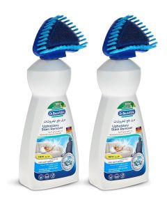 2 in 1 Upholstery Stain Remover with Brush 2x400ml