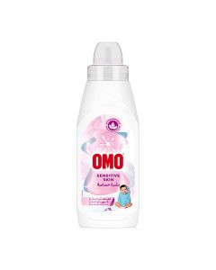 Omo Laundry Liquid Detergent, Gentle on Skin, Tough on Stains, 1L
