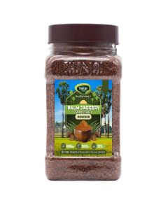 Thanjai Natural Palm Sugar / Palm Jaggery Powder – 500g Jar / 100% Pure, Natural & Unrefined / Traditional Method Made / Natural Sweetener for Cooking & Beverages