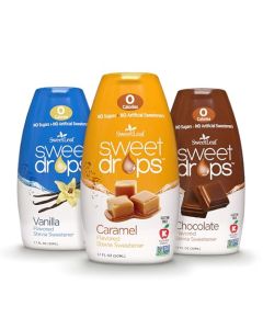 SweetLeaf Sweet Drops Flavored Stevia Liquid Sweetener Stevia Extract Zero Calories Gluten Free Keto Friendly Non GMO Natural Flavor Sugar Alternative Variety Pack 17 Fl Oz Pack of 3