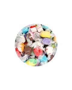 Salt Water Taffy Assorted Mix 1 Pound Bulk Bag 10 Assorted Flavors Individually Wrapped Taffy Candy