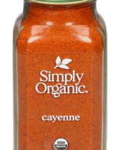 Simply Organic Organic Cayenne Pepper, 2.5 oz - USDA Certified Organic Spice