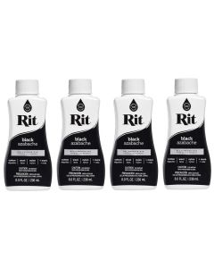 Rit AllPurpose Liquid Dye 8 Ounce Black Fur Pak