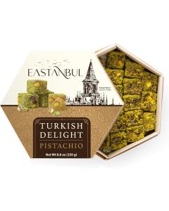 Eastanbul Turkish Delight Pistachio - 8.8oz Gourmet Candy
