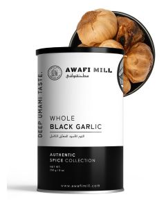 AWAFI MILL Whole Black Garlic 250g / Aged Garlic Bulbs